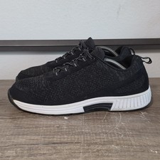 Orthofeet Lava 619 Men's Casual Comfort Walking Shoes Size 11.5 Medium Black