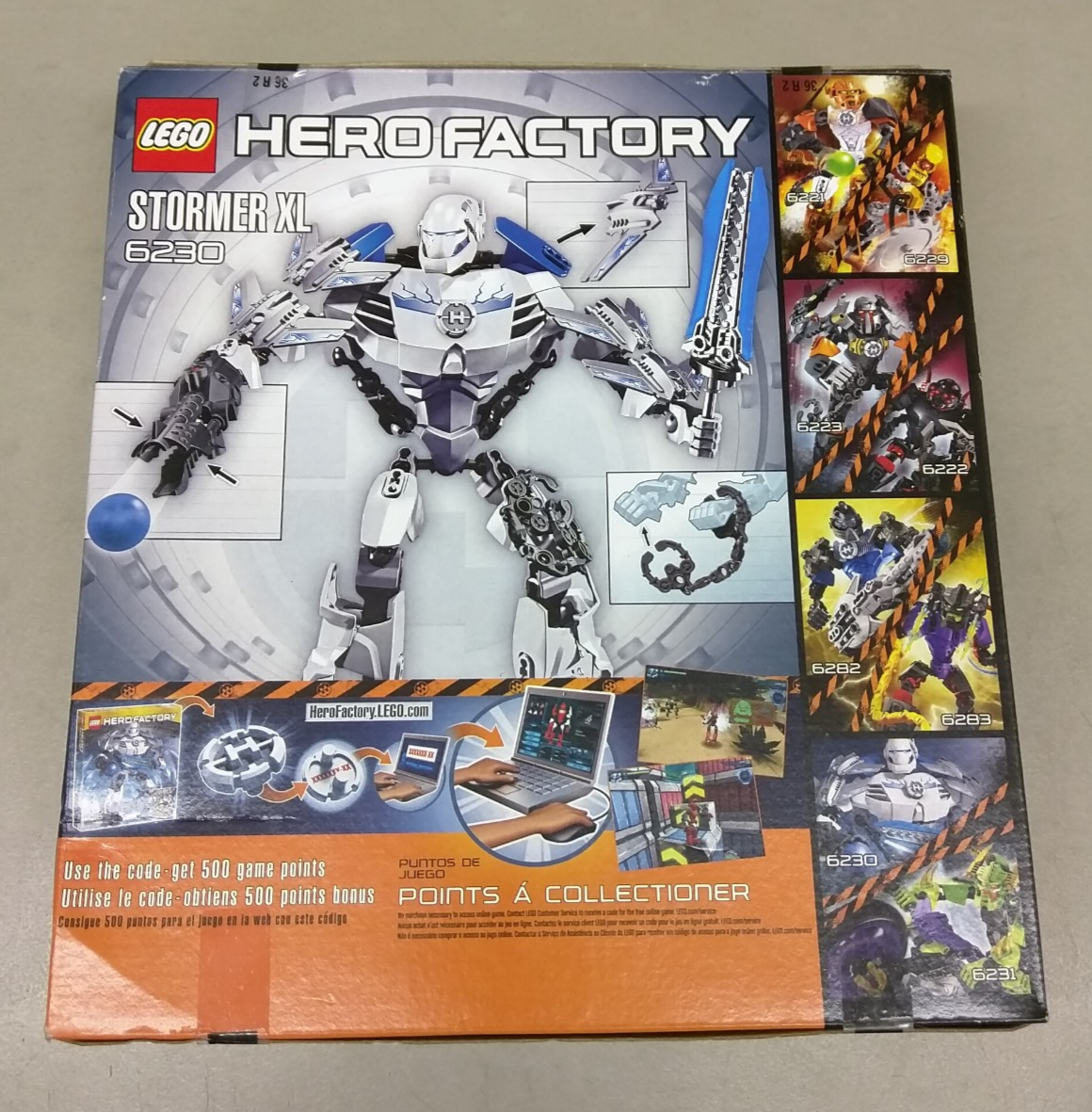 LEGO HERO Factory: Stormer XL (6230) for sale online | eBay