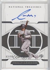 2022 Panini National Treasures Signatures 63/99 Yermin Mercedes #S-YM Auto 03ox