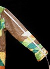 Quilts N More Women’s M/L Cotton Blend Geometric Multicolor Jacket — photo 2