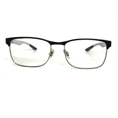 Ray-Ban RB8416 2916 Carbon Fiber Eyeglasses Black Silver 55-17-145 Mens Frames