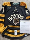 Game Worn Clifton Boston Bruins 2023 Winter Classic Style NHL Hockey Jersey 56