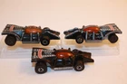 Three (3) Vintage 1979 Hot Wheels Spider-man Spider-Mobile Cars
