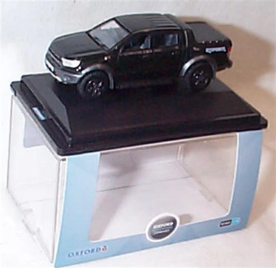 OXFORD DIECAST Ford Ranger Raptor Agate Black met 1-76 Scale OO Railway 76FR001 New in case