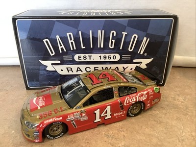 2017 Tony Stewart #14 ''COCA COLA / DARLINGTON THROWBACK'' Chevy SS 1/24 Very HTF