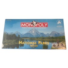 Vintage 1998 Monopoly National Parks edition sealed in box