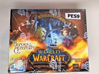 WOW TCG - Factory sealed English Heroes of Azeroth booster box