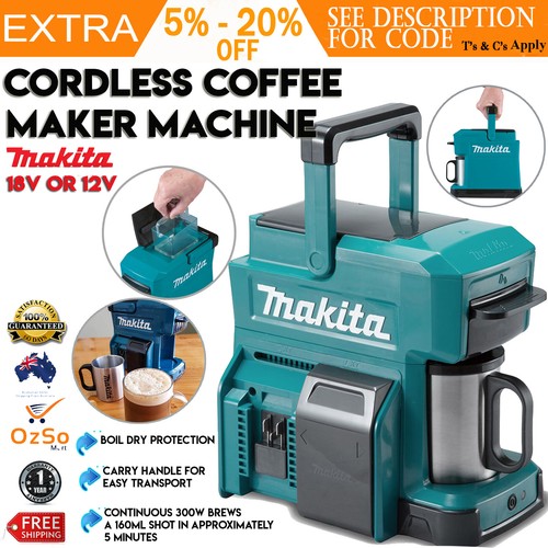 Makita 18V 12V Max Coffee Maker Machine 