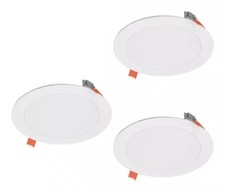 HALO 3-Pack HLBSL6 6 in. Adjustable CCT IC Rated Dimmable LED Recessed Light