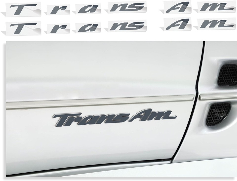 Trans Am Sticker Set Trans Am Door Badge Overlay Decals (set of 2) - 93-02 Trans Am | eBay