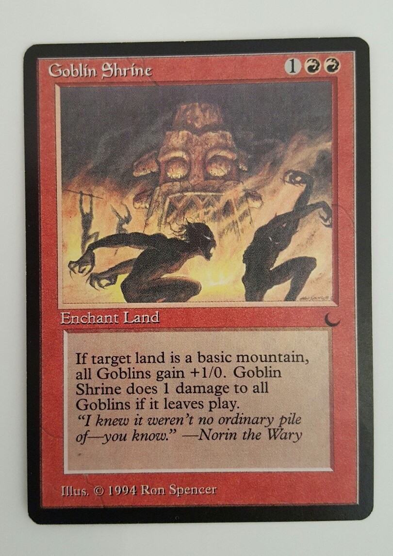 Goblin Shrine x1 - The Dark -MTG - NM/M