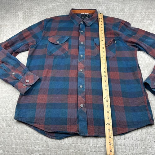 Jetty Marine Supply Co Hemd Herren XL blau kariert Flanell Holzfäller Outdoor - Bild 5 von 8