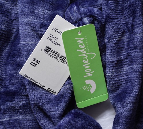 Honeydew Intimates NWT Cuddle Puddle Plush Hooded Twilight Robe. Size S/M - Picture 9 of 9