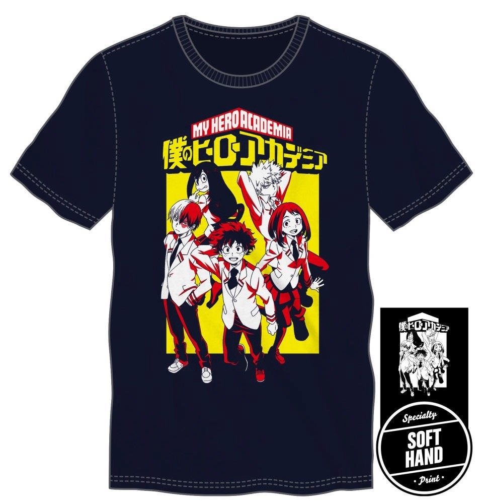Легальная Аутентичная футболка My Hero Academia Bakugou Todoroki Asui Uraraka TS6F4E 3790₽