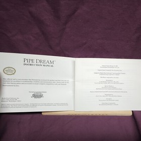 NES Nintendo pipe dream Manual only no game