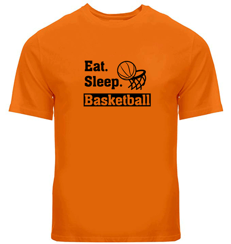 Basketball Sports Tee Graphic gift Outdoor Gaming T Shirt Motivational Eat Sleep - Bild 26 von 34