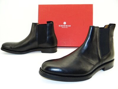 Grenson Declan Chelsea Stiefelette Boots Stiefel Herren Schuhe Leder Gr.42 