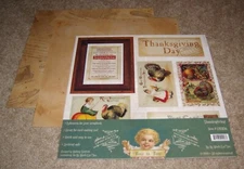 My Mind's Eye Ephemera/Paper Kit ~ Vintage Thanksgiving