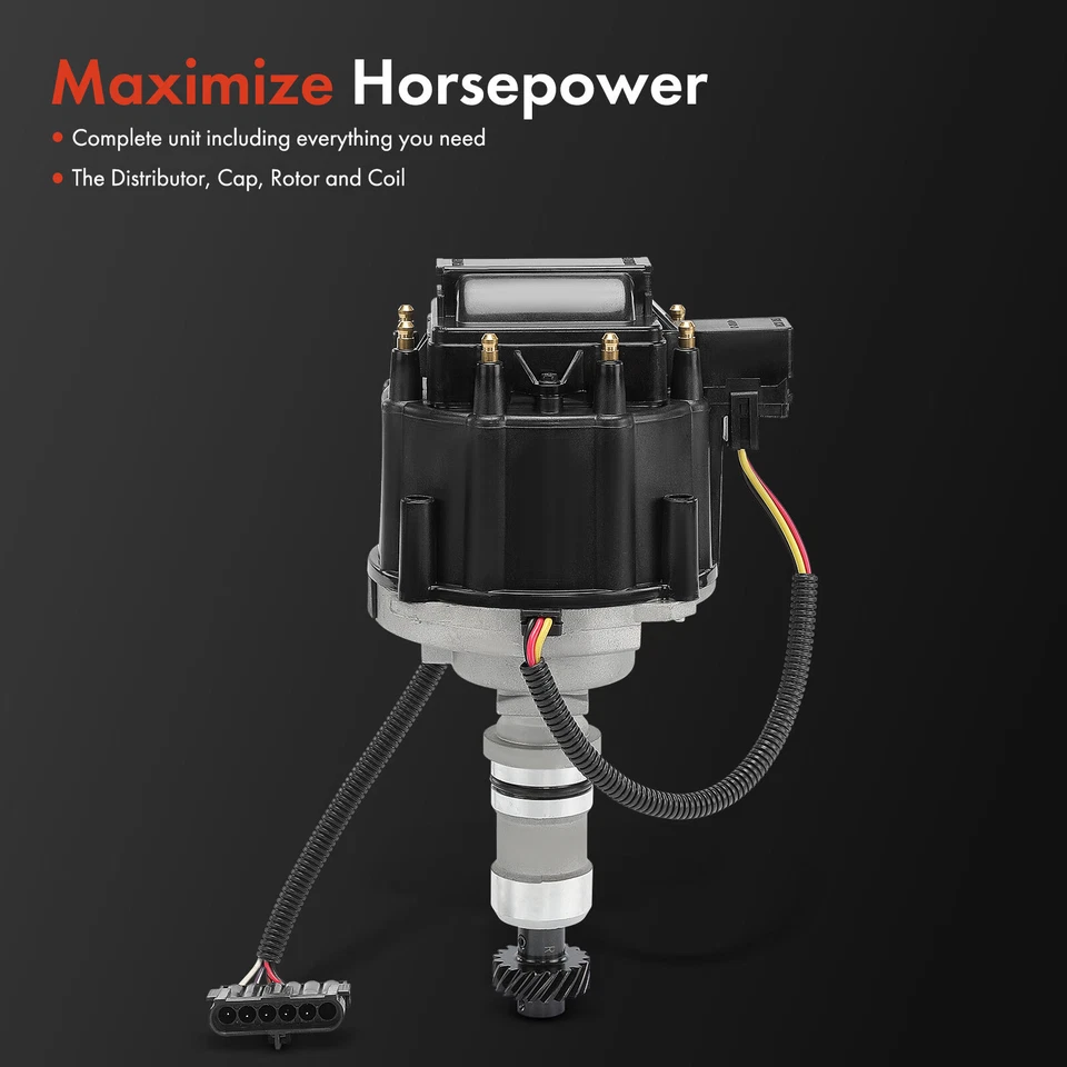 1x Distribuidor para Cadillac Fleetwood chasis comercial DeVille 1990 V8 4,5 L Foto 2 de 4