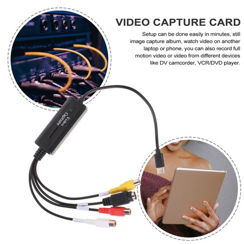 4 Pieces Video Capture Device Av Card High Definition Recording