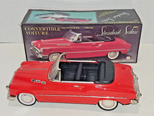 Vintage Convertible Voiture Standard Sedan Friction Car w/ Box