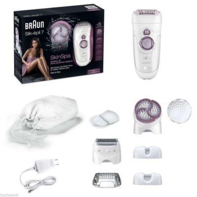 FINAL SALE Silk-épil7 Spa Spa Dry Epilator Brush...