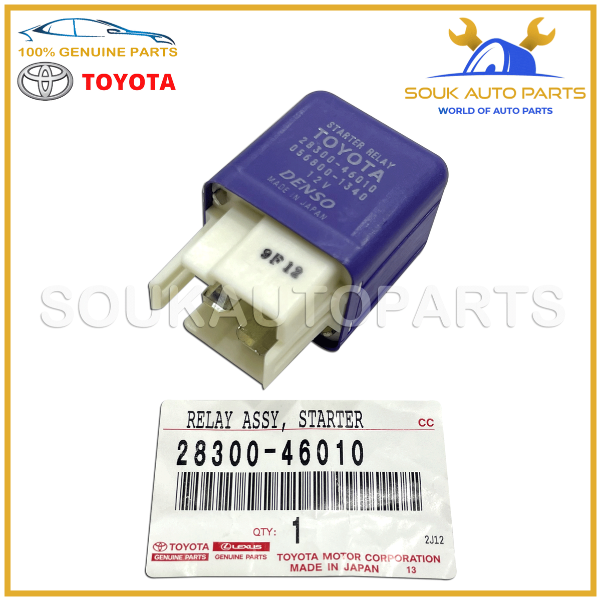 28300-46010 Genuine Toyota RELAY ASSY, STARTER 2830046010 OEM | eBay