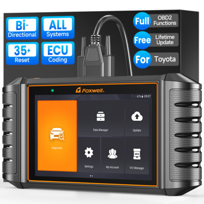 For Toyota Cars NT710 Bidirectional OBD2 Scanner with ECU Coding Diagnostic