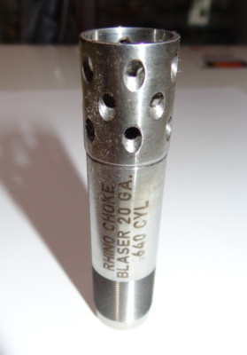 Choke - Rhino - Remington / Blaser - 20 GA - Ported - Cylinder .640
