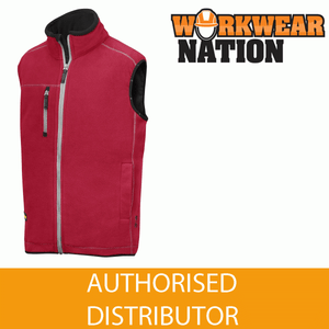 Snickers Piment Gilet Rouge polaire s I A 8014 RzWxwpRfq7