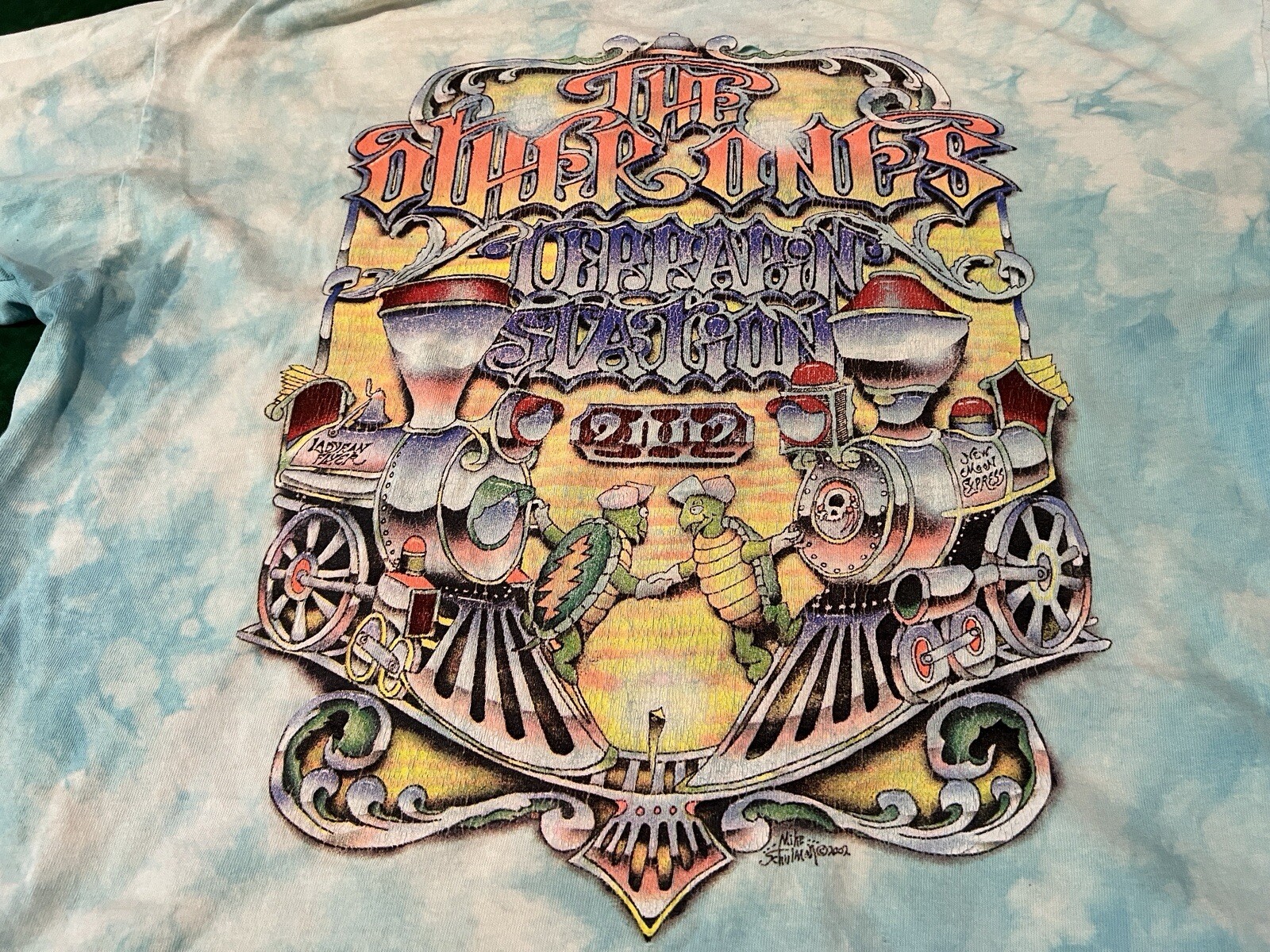 ALTRA Vintage RARA Grateful Dead 2002 The Other Ones Tour Maglietta Terrapin Station XL