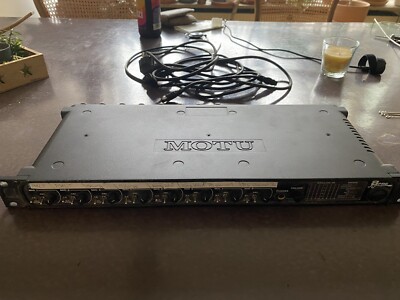 MOTU 8PRE Adat 8 Mic Preamps, AD DA Optical Converter Firewire Interface