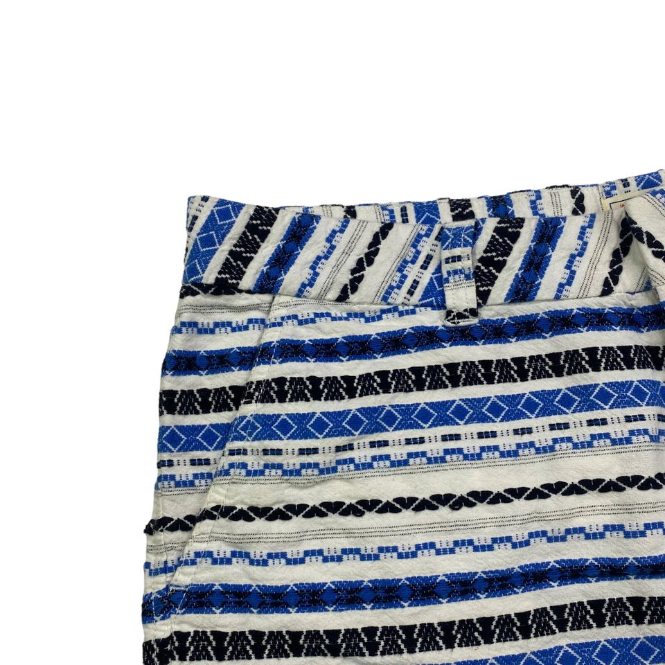 Pantalones Cortos Khakis by Gap The City 3 Pulgadas Para Mujer Talla 14 Blanco Textura Suroeste  Foto 4 de 4