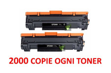 KIT 2 TONER PER HP CF244A 44X LASERJET PRO MFP M28A M28W M15W  M15A M14 M15