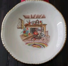 Colonial Kitchen By Homer Laughlin 6" Bowls Gold Trim VOLUME PRICING EUC