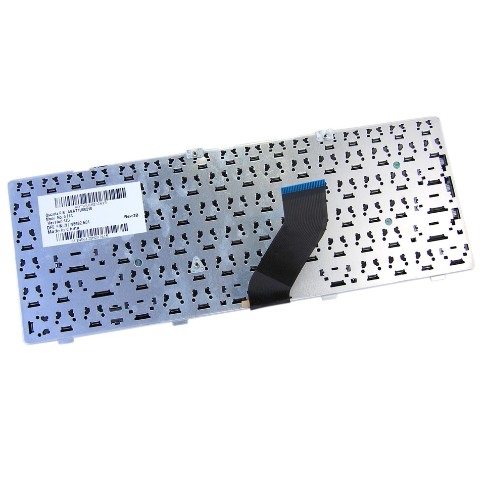 Black Laptop Keyboard for HP Pavilion DV6300-6900 Series V061130AS1 Replacement - Image 2 of 3