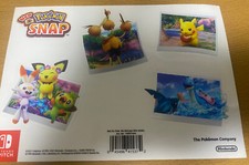 New Pokemon Snap Europe UK Bonus Sticker NEW VERY RARE
