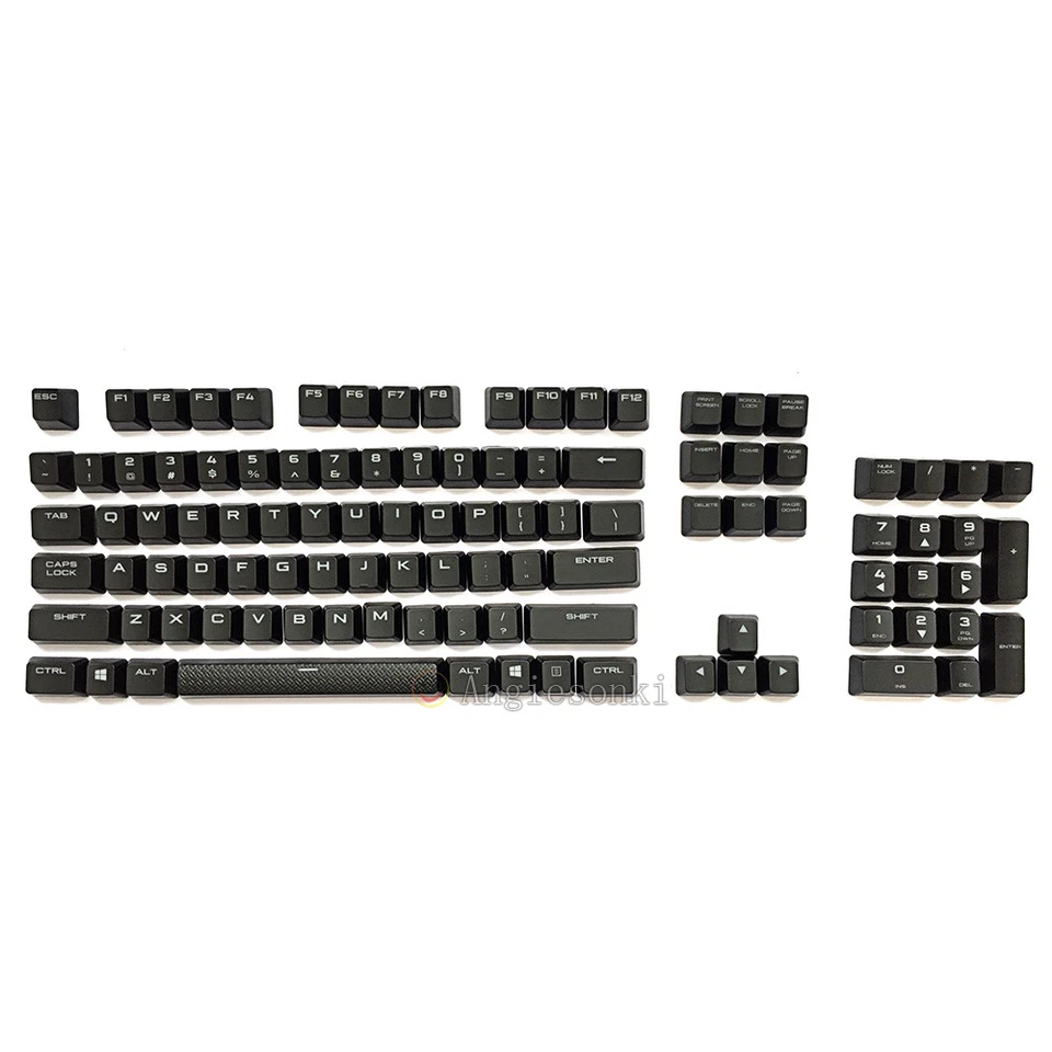 Replacement keycaps for CORSAIR K70 RGB Rapidfire Mechanical Gaming Keyboard New - Image 2 of 4
