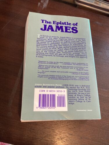 EPISTLE OF JAMES, THE (KREGEL CLASSIC REPRINT LIBRARY) By Joseph B. Mayor - Picture 2 of 9