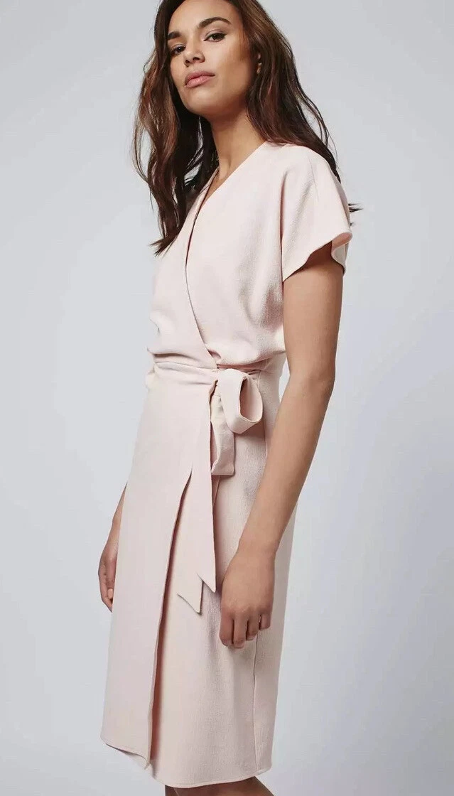 Topshop drape shop dress