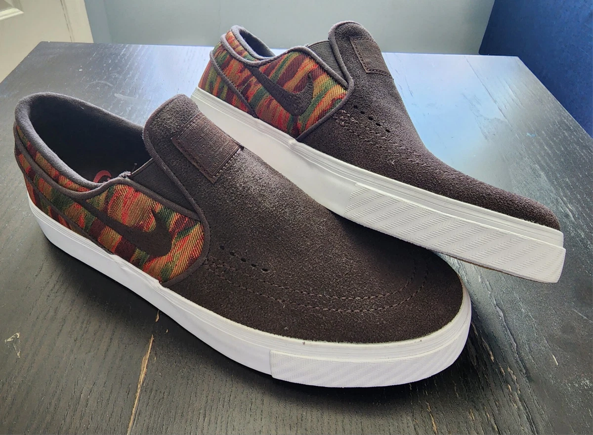 Nike SB Zoom Stefan Janoski Velvet Brown Slip (833582-200) | - Sz 8 | eBay