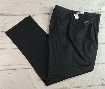 ZANTE Italy Mens Black Luxury Dress Pants 60 Waist Unhemmed 100% Wool NWT  $250 | eBay