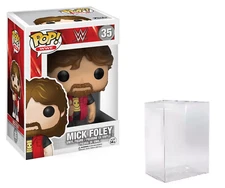 Funko Pop! Vinyl: WWE - Mick Foley #35 *VAULTED* (Bundled with Box Protector)