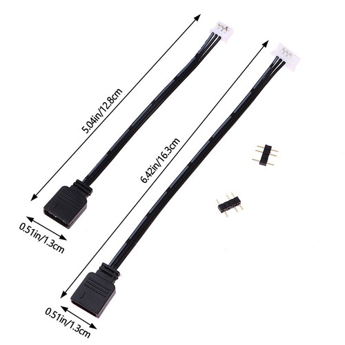 Fan Controller 5V 3 Pin To 6Pin 4Pin Transfer Adapter Cable 5V ARGB 3P To 4P 6P - Afbeelding 3 van 14