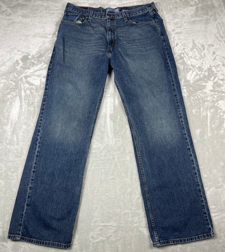 Vintage Levi Signature Jeans Mens 36x34 YKK Zip Loose Fit