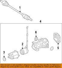 Used Differential Carrier Assembly fits: 2013 Ford Explorer rear Grade A