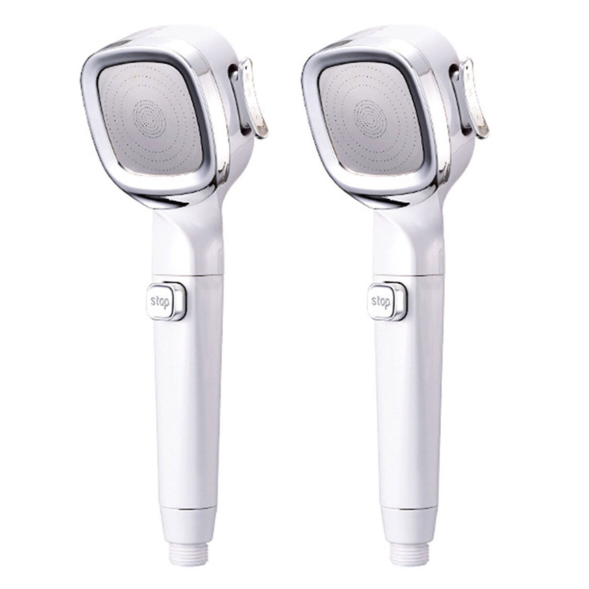 Bath High Pressure Shower Spray Head Bathroom Handset Heads Water Saving 4 Mode
