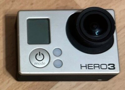 GoPro HERO 3 Black Edition, 12 MP Actionkamera, Helmkamera, Handgriff