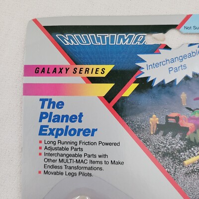 Multimac Galaxy Series The Planet Explorer Building Toys by