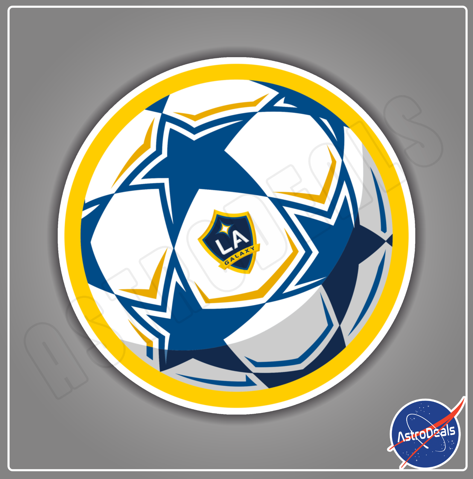 Mls Next Sticker LA Galaxy MLS Soccer Football Logo Sticker Decal *Size: 3
